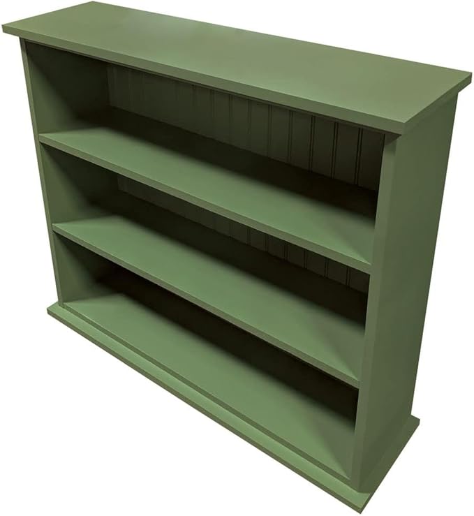 Sawdust City Solid Wood Small Bookcase (Solid Sage)