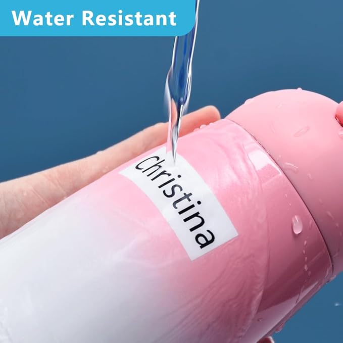 Hehua Compatible 8PK TZe TZ Tape 18mm 0.7 Laminated White Label Replacement for Brother Label Maker Tape TZe-241 TZe241 TZ-241 for P Touch PTD400 PTD600 PTP750W PT1880, 3/4 X 26.2ft, Black on White