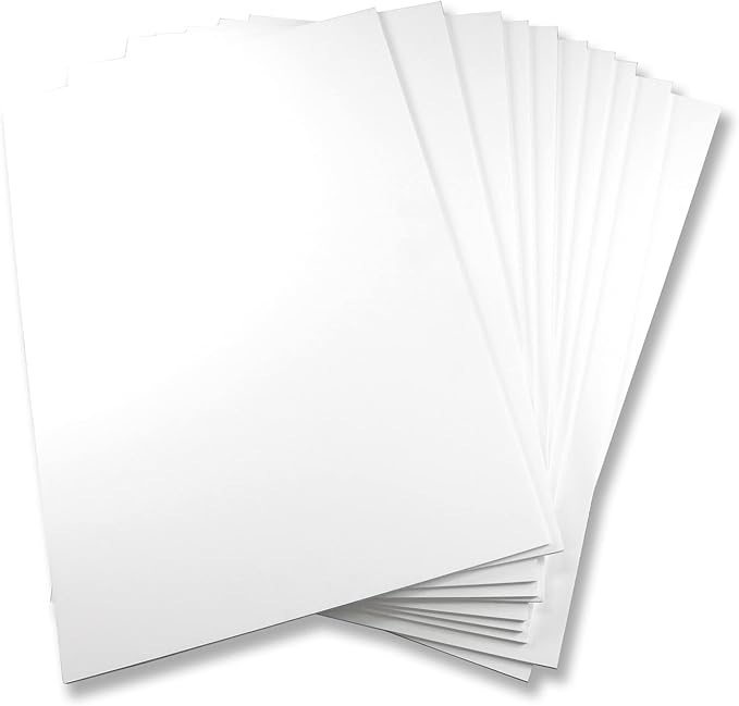 Flipside Products 32" x 40" White Foam Board, Arts and Crafts, 3/16" Thick, Presentations, Large Signboards, Backing Board, Display, Pack of 10