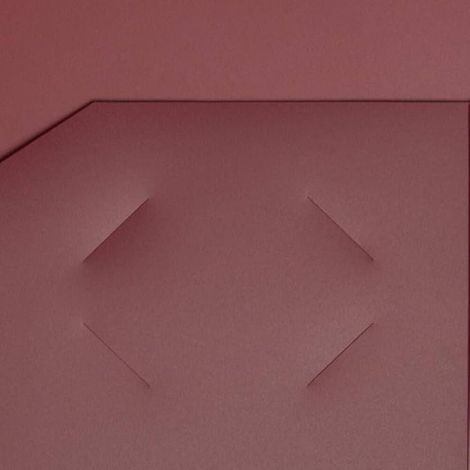 JAM PAPER Heavy Duty Plastic 2 Pocket Extra Tough School Folders - Burgundy - 6/Pack