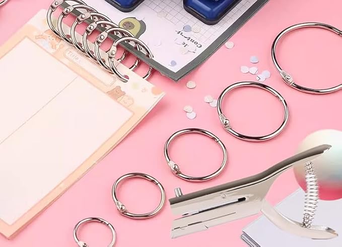 Single Hole Punch - Heavy Duty Handheld Paper Puncher for Crafts, Cards, Tags, Scrapbook - 1/8 Inch (3mm)