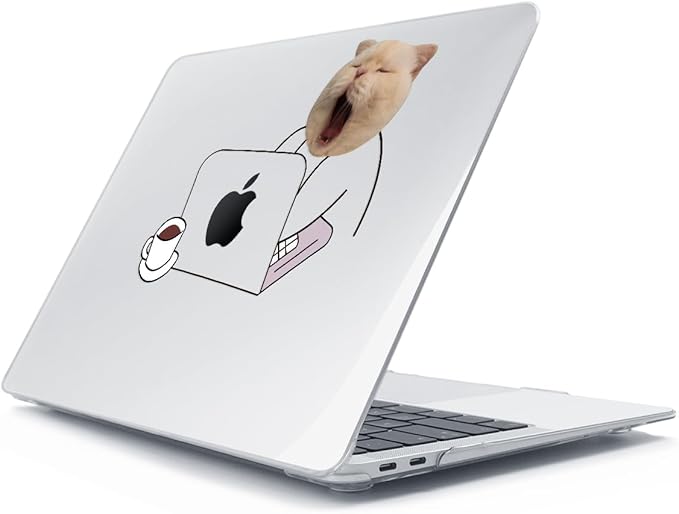 for MacBook Air 13 inch Case 2018 2019 2020 2021 2022 Release A2337 M1 A2179 A1932 Retina Display & Touch ID, Plastic Hard Shell Case +Keyboard Cover+Screen Protector+Webcam Cover, Working