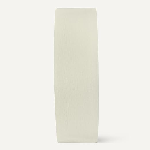 Amazon Basics Multi-Surface Masking Tape, 1.41 inches x 60 Yards, 1 Roll, White