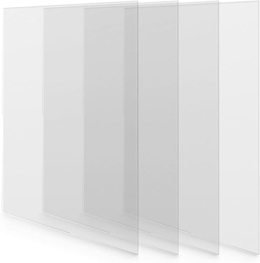 TOTiyea 100 Pack 12 Mil Ultra Clear Binding Presentation Covers, Clear Report Covers for Binding,8.5x11 Inches,Letter Size