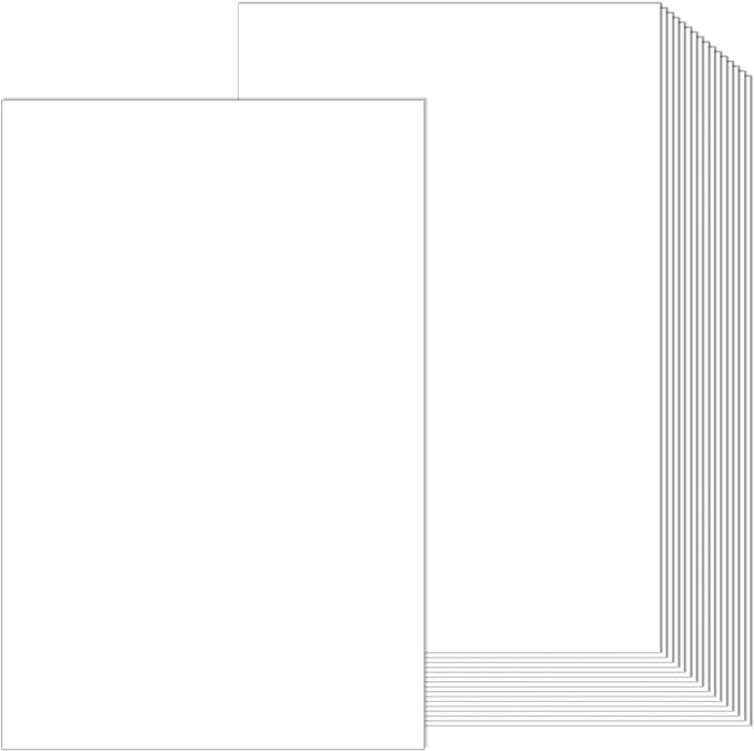 Mepase 500 Sheets Cardstock Paper 8.5 x 14 Ream White Paper, 65lb Card Stock Printer Legal Cardstock for Invitations, Menus, Wedding, DIY Cards