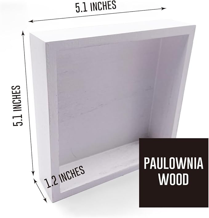 HEYBIG Cancer Motivational Decor Sign, Gifts Breast Cancer Gifts For Mom Warrior Survivor Friend Strength Gifts, Desk Sign Wooden Sign 5.1 X 5.1 Inch