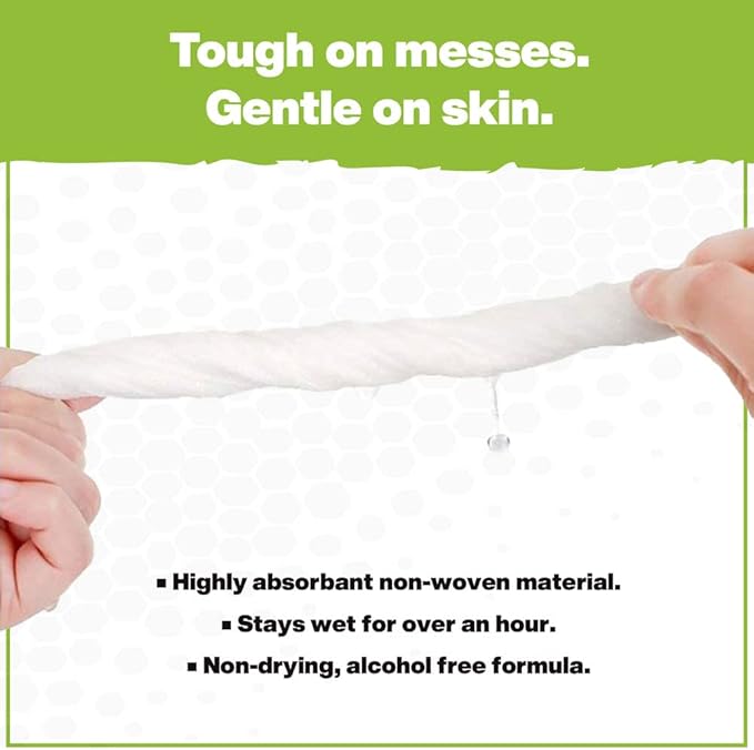 Crocodile Cloth Original Cleaning Wipes – 100 (15” x 10”) Hand & Tool Industrial Cleaning Wipes – Large Multi-Surface Cleaning Cloths, Water-Based Solution with Extreme Cleaning Power — Safe on Skin