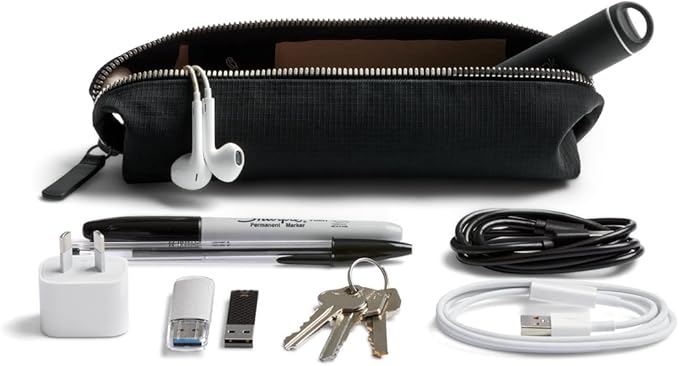 Bellroy Pencil Case, Work Accessories (pens, Cables, Stationery and Personal Items) - Midnight