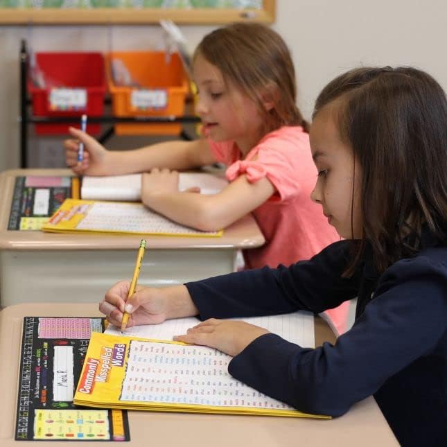 Really Good Stuff Writing Process 4-Pocket Laminated Student Folders, 9.5" by 12" (Set of 12) - Keep Students Organized and Teaches Writing Process, Store Work-in-Progress and Monitor Progression