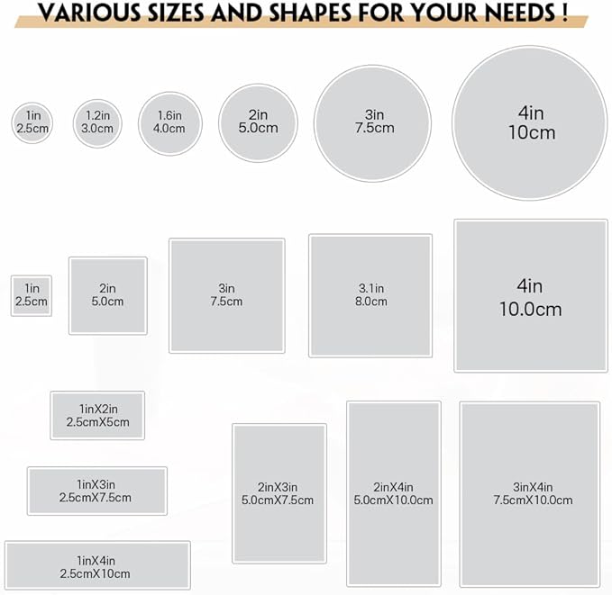 Personalized Logo/Address/Name Stamps -Custom Wooden Rubber Stamp, Multiple Sizes Stamps for Business (Square Stamp)