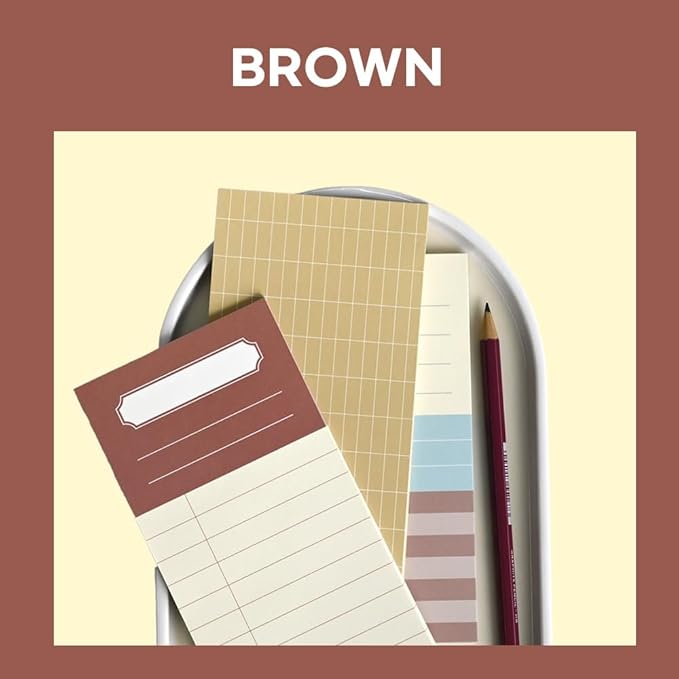 Monolike Triple Memopad Plan 2P B Set