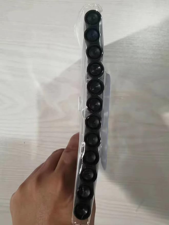 Mogyann Drawing Pens, 12 Pack Dual Brush Pens Black Markers for Art Drawing Sketching