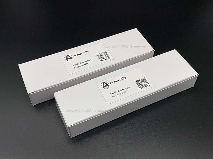 Avanternity's Staple Refills, Compatible with Ricoh Type L 411240 Staples/Ricoh Type L 411241 Refill Staples (Pack of 2 Boxes)