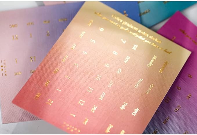 Gradient Color Stickers Tabs