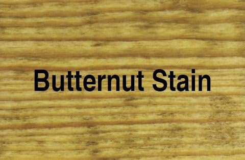 Sawdust City Solid Wood Hall Bookcase (Butternut Stain)