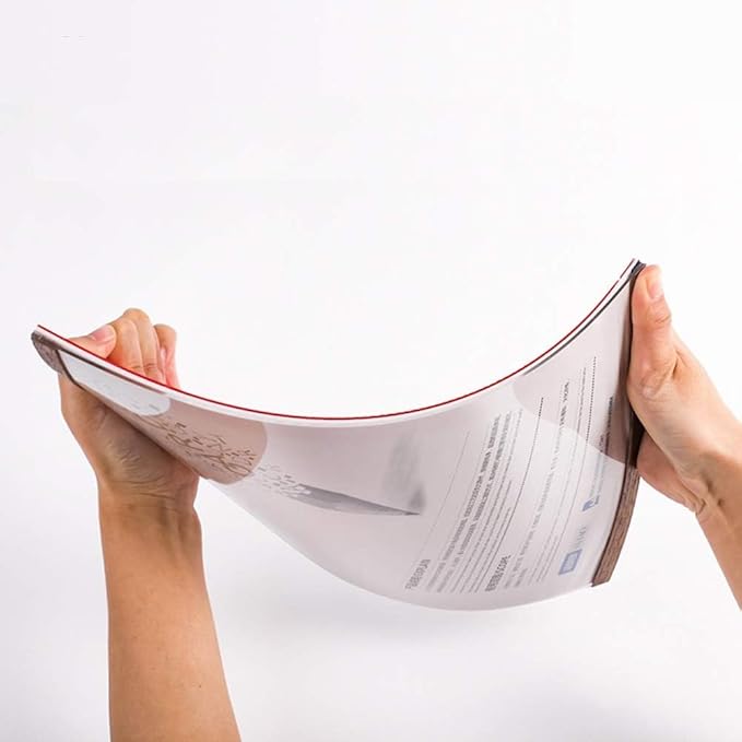 Wall Mount Acrylic Sign Holder Self Adhesive Magnetic Display Frame Clear Document Frame for Office, Store, School, Home, Wall Picture Frame (Horizontal A3 297×420mm/11.69×16.54inches)