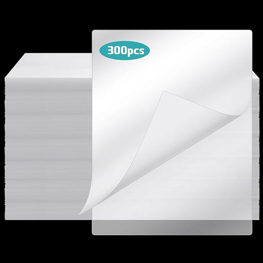 Sherr 300 Pack 10 Mil Laminating Pouches Thermal Laminating Sheets Letter Size 9 x 11.5 Inch Clear Plastic Paper Hot Glossy Sheets Office Supplies