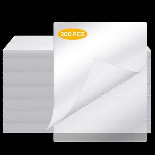 Sherr 200 Pack 10 Mil Laminating Pouches Thermal Laminating Sheets Letter Size 9 x 11.5 Inch Clear Plastic Paper Hot Glossy Sheets Office Supplies