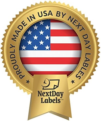 NextDayLabels - 8-1/2 x 11 Neon Color High Light Fluorescent Labels for Laser & Inkjet Printer (Blue Fluorescent, 1" x 2-5/8" - 30 Per Page | 750 Labels)