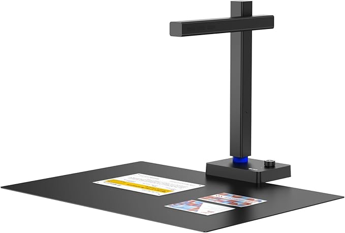 CZUR Shine800 Pro Portable Document Scanner, 8MP Document Camera, OCR Multi-Language Recognition, USB Doc Camera for Live Demo, Web Conferencing, Remote Teaching, for Mac OS&Windows