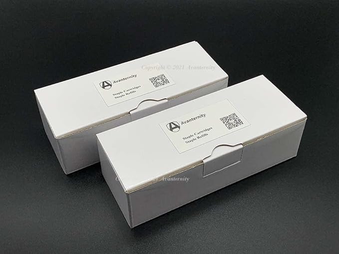 Avanternity's Staple Refills, Compatible with Ricoh Type S 412874 Staples (Pack of 2 Boxes)