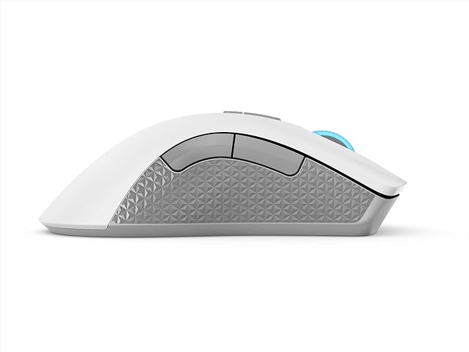 Lenovo Legion M600 RGB Wireless Gaming Mouse – 16,000 DPI, 9 Programmable Buttons, 200-Hour Battery Life, 50-Million Clicks Durability – Ambidextrous Computer Mouse (Stingray)
