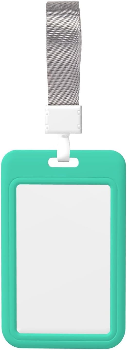 Custom Id Badge Holder Customizable Personalized Id Card with Photo Logo for Employee Work Office Staff Name Tag