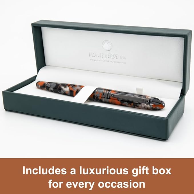 Monteverde Orange Mountain Fountain Pen - M