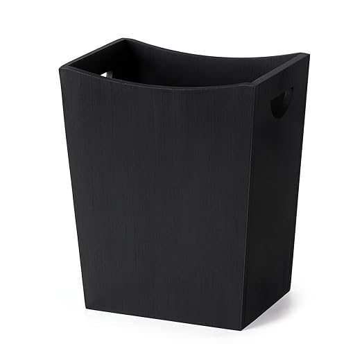 MOOACE Small Trash Can, 2 Gallon Waste Basket with Handles, Bedroom Trash Basket Garbage Can for Bathroom, Living Room, Office
