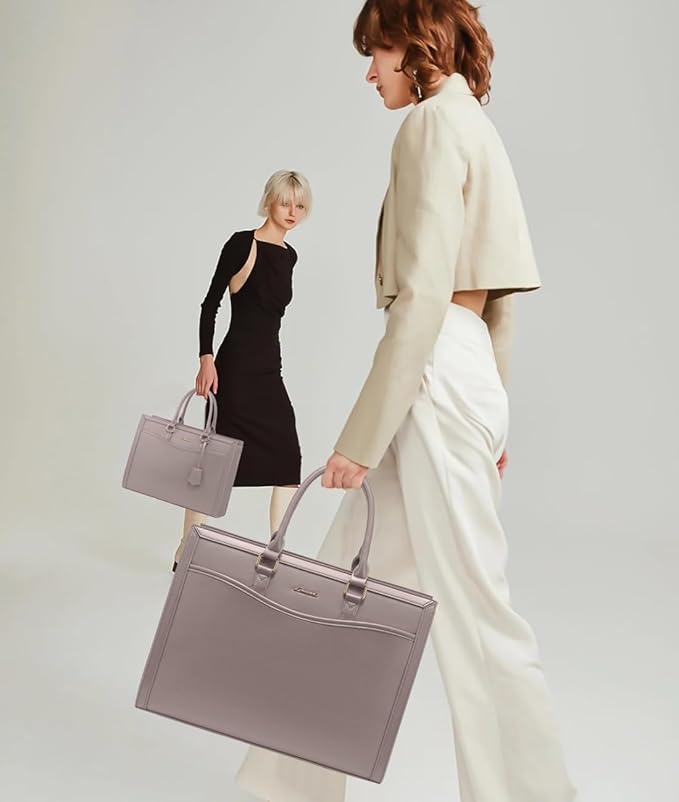 LOVEVOOK Laptop Tote Bag for Women, Office Work Bag Briefcase fit for 15.6 inch Laptop, Large Capacity Teacher Bag Handbag