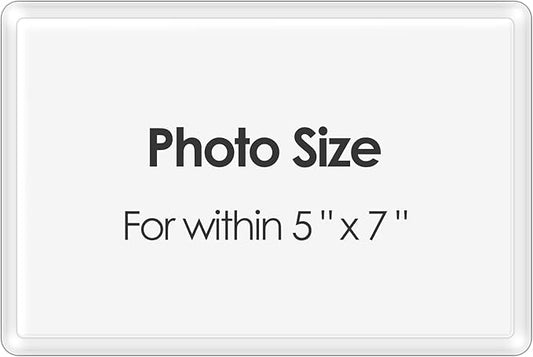 KTRIO 100 Pack Thermal Laminating Sheets 5 Mil, Hold 5 x 7 inch Photo Laminate Pouches for Laminator, Clear Lamination Paper Protection 5.3 x 7.4 inch, Round Corner, Home & Office