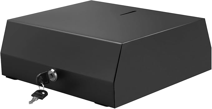 Paper Towel Dispenser Wall Mount Commercial, C Fold Multifold Hand Paper Towel Dispenser, Stainless Steel Tissue Holder (Matte Black)