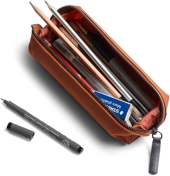 Bellroy Pencil Case, Work Accessories, Woven Fabric (pens, Cables, Stationery and Personal Items) - Bronze