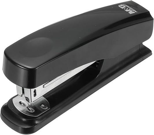 M&G Office Desktop Stapler, 25 Sheet Capacity Basic Staplers Jam Free Standard Stapler Office Accessories Supplies with Two Binding Modes for Home Office Classroom, Black, 1 Pcs