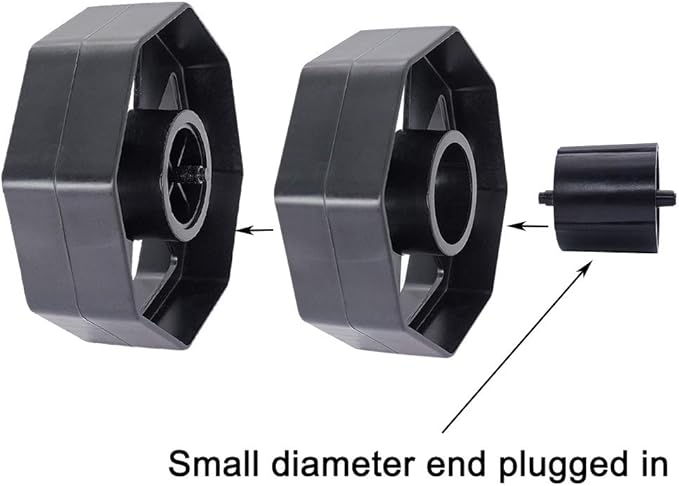 Tape Dispenser, Heat Press Tape Dispenser, Desk Heat Tape Dispenser 6.3 x 2.5 x 3.4 Inch, Holder Fits 1" and 3" Core (Black)