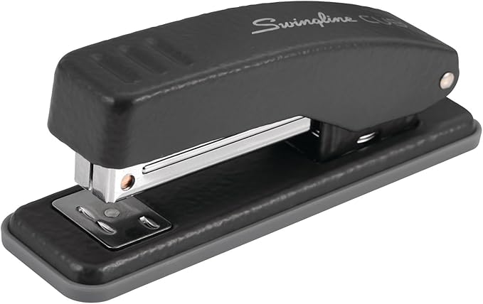 Swingline Stapler, Cub Compact Desktop Stapler, 20 Sheet Capacity, Metal, Matte Black (S701068)