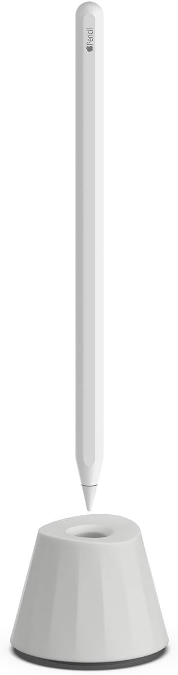 UPPERCASE Designs NimbleStand Vertical Stand Compatible with Apple Pencil with/Without Sleeve or Grip (Cloud Gray)