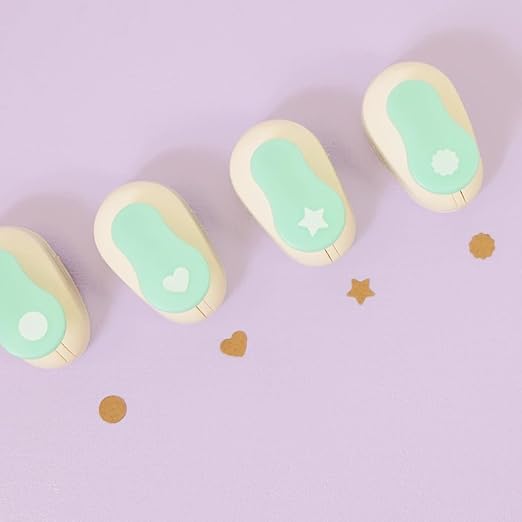 Craftelier - 3/8 Inch Heart Hole Punch with Lever Press | Hole Puncher for Paper Crafts | Heart Punch for Scrapbooking, DIY Cards & Journals | Hole Puncher for Paper & Cardstock.