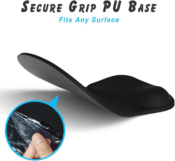 ErgoComfort Gel Wrist Rest Mouse Pad-Ergonomic Office Mousepad with Wrist Support-Non-Slip, Design Desk Accessories Mat for Home&Game Decor (06Minty Dream)