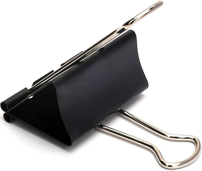 Extra Large Binder Clips 2.4 Inch, 30 Pack Upgrade Big Clips Paper Clamps for Office and Home Supplies