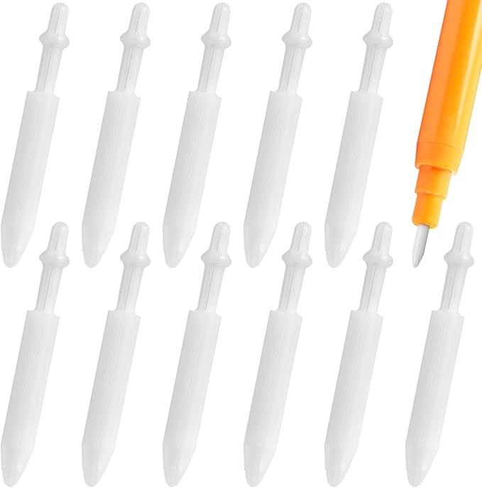 50pcs Acrylic Paint Pen Replacement Nibs 50pcs Markers Pen Tip Refillable Paint Pen Nibs for Paint Markers (0.7mm Pen)