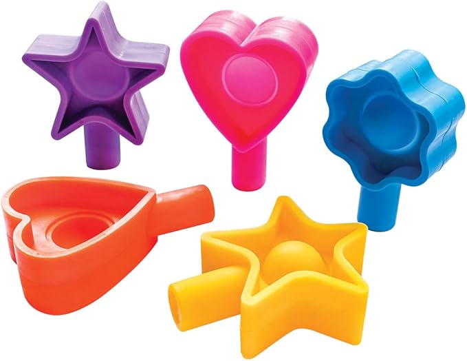 Anderson's Assorted Pencil Popper Toppers, Set of 35, School Supplies, Classroom Supplies, Writing