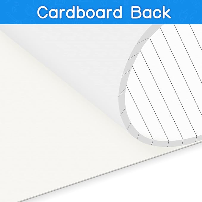 4x6 Inch Small Legal Pads - Lined College Ruled Note Pads 30 Sheets Per Pad - White Writing Notepad for Note Taking, To-Do Lists - Perfect for Office, School, and Home Use (8 Pack)