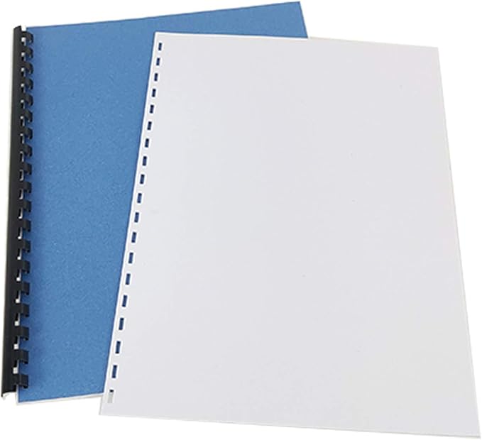 RAYSON SD1202 Comb Binding Machine, 19 Holes, Max Punching Letter Size, with Comb Set Binder for Daily Binding