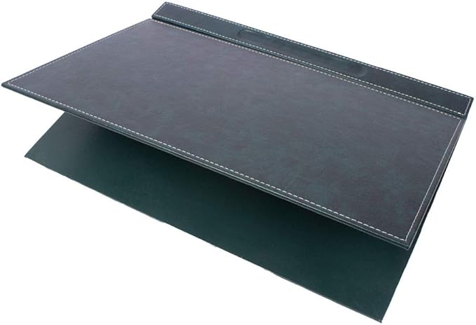 Leather Desk Set-Desk Office Accessories-Office Organizer- Home Office Accessories - Desk Supplies - Desk Storage Organizer -Desk Pad-Storage-12 Pieces -12 PCS (Green)