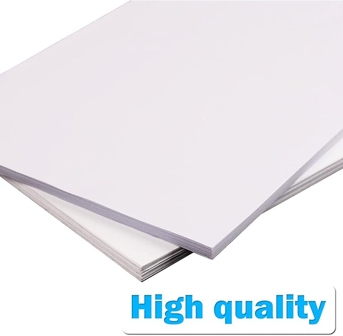 Full Sheet Address Labels for Laser/Inkjet Printers, White, 8.5 x 11 Inch, 1 Pack of 100 Labels