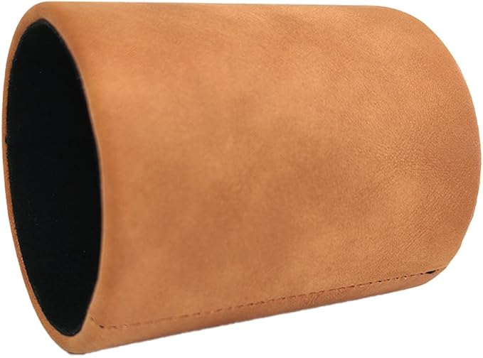 Pen Pencil Holder Cup Container Leather Desk Organizer Stand Decor Brush Scissor Holder Decoration Office Desk Home School