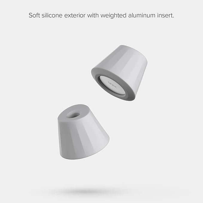 UPPERCASE Designs NimbleStand Vertical Stand Compatible with Apple Pencil with/Without Sleeve or Grip (Cloud Gray)