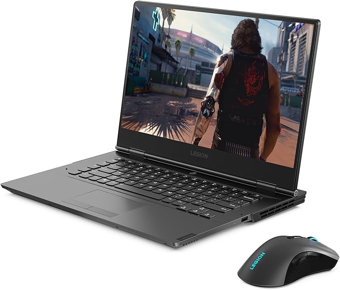 Lenovo Legion M600 RGB Wireless Gaming Mouse – 16,000 DPI, 9 Programmable Buttons, 200-Hour Battery Life, 50-Million Clicks Durability – Ambidextrous Computer Mouse (Black)