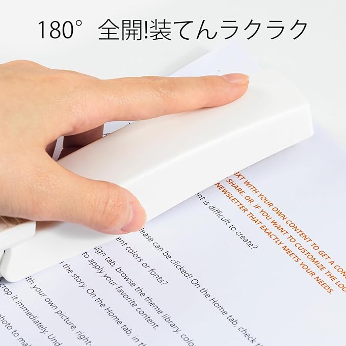 Deli Stapler, Desktop Stapler, Office Stapler, 25 Sheet Capacity, Includes 1000 Staples and Staple Remover, White